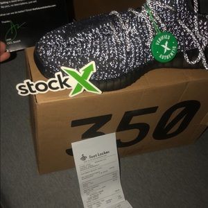 Yezzy boost 350 v2 black static size 11